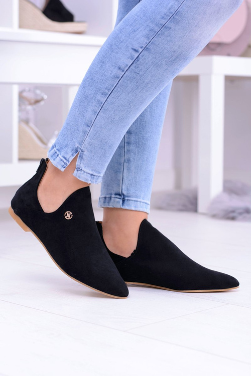 Чорні черевики Челсі з вирізом на блискавці Lu Boo