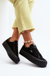 Жіночі кросівки на платформі Lee Cooper LCW-24-31-2180 Чорні
