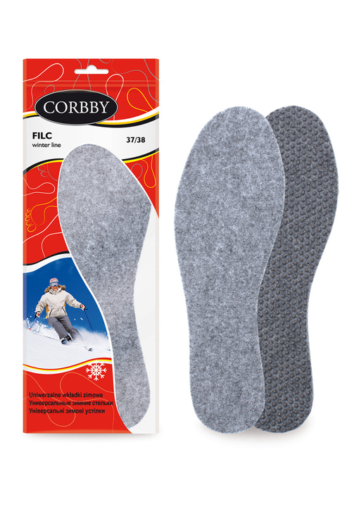 Corbby FILC | Повстяні протиковзкі зігріваючі устілки