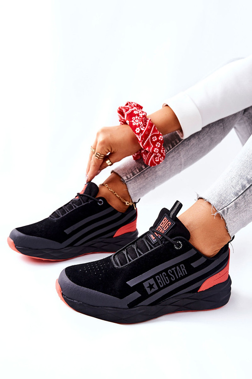 Шкіряне спортивне взуття Big Star II274460 Чорний