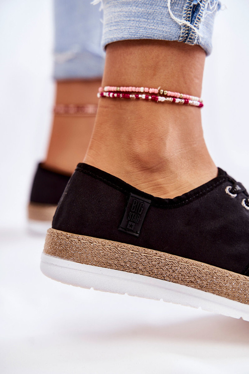 Жіночі низькі кросівки Memory Foam System Big Star KK276004 Чорні