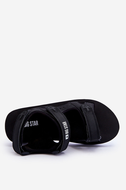 Жіночі спортивні босоніжки на платформі Big Star LL274789 Чорні