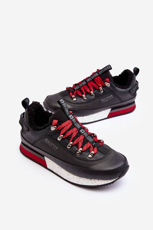 Чоловіче спортивне взуття Padded Black Big Star MM174111