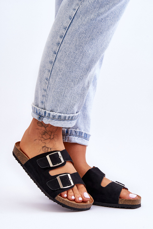 Жіночі сліпони чорні Destino