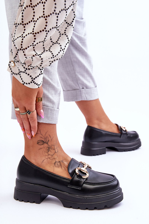 Жіночі шкіряні сліпони чорні Albie