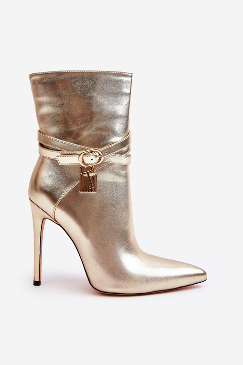 Жіночі туфлі з ремінцями Gold Casulle