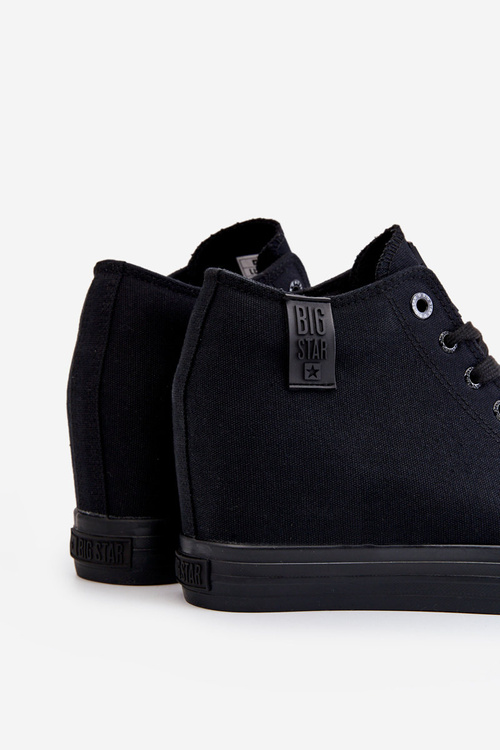 Високі кросівки Hidden Wedge Big Star LL274034 Чорні