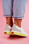 Жіночі кросівки Cross Jeans White Yellow FF2R4042C