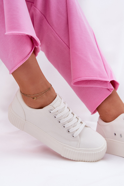 Тканинні Жіночі Кросівки Big Star RR274405 Білі