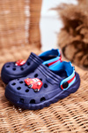Дитяче взуття Foam Slides Navy Car Bruno