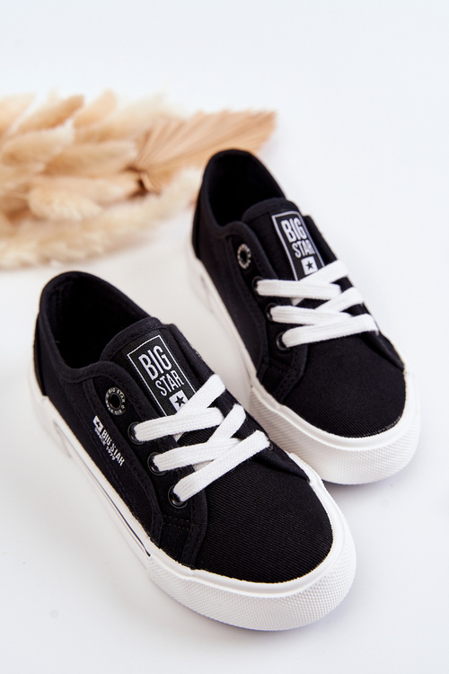 Дитячі низькі кросівки Big Star JJ374174 Чорні
