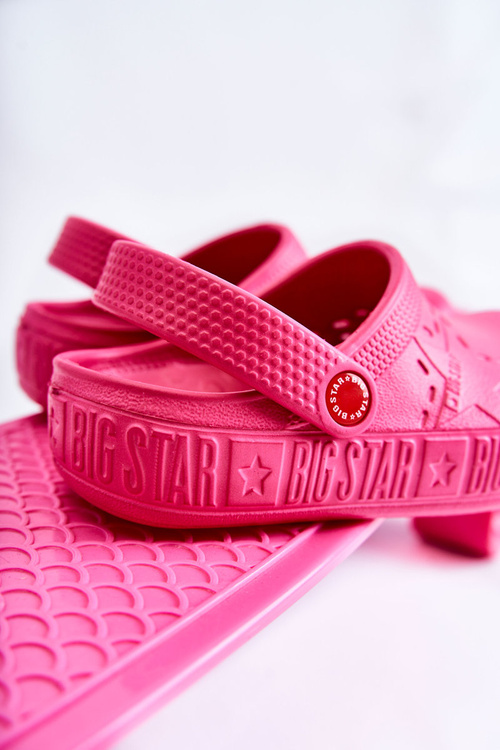 Дитячі світлі тапочки Kroks Big Star II375006 Фуксія