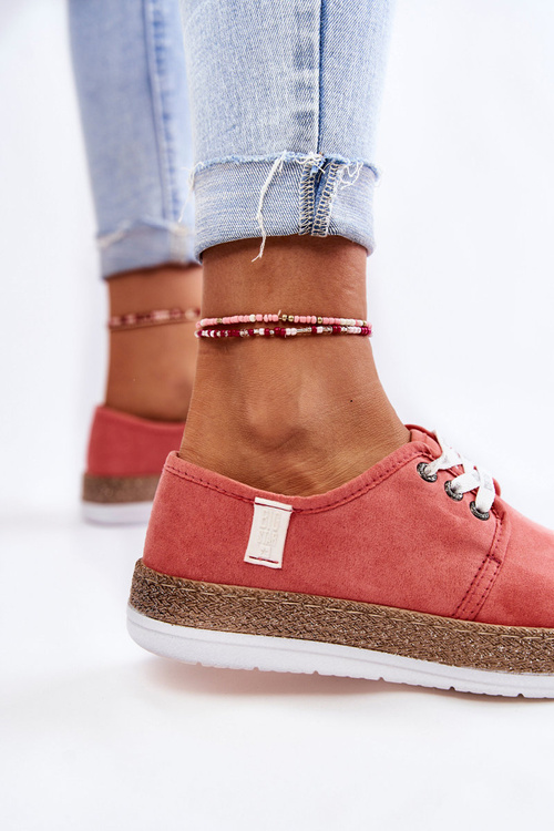 Жіночі низькі кросівки Memory Foam System Big Star KK276006 Coral