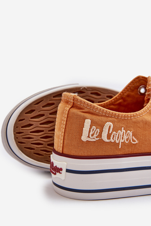 Жіночі кросівки на товстій підошві Lee Cooper LCW-24-31-2216 Помаранчеві