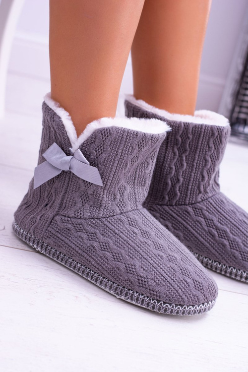 Жіночі утеплені чоботи Home Grey Papa Duffy