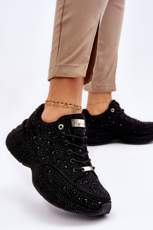 Жіночі кросівки на платформі GOE JJ2N4058 Чорні