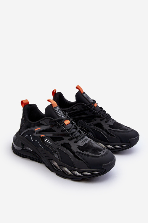 Чоловічі спортивні кросівки HI-POLY SYSTEM Big Star NN174382 Чорні