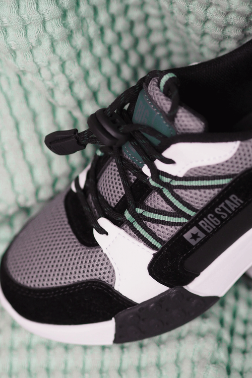 Дитяче спортивне взуття Memory Foam System Big Star LL374217 Чорно-сірий