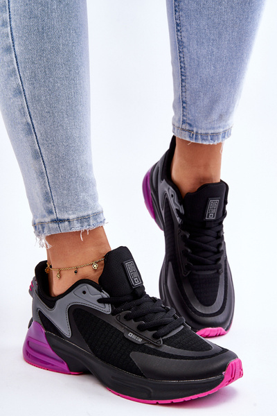 Зручне спортивне взуття Memory Foam System Big Star LL274335 Чорний