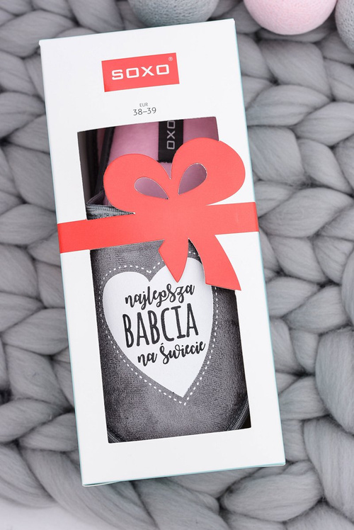 Жіночі тапочки SOXO Найкраща у світі бабуся