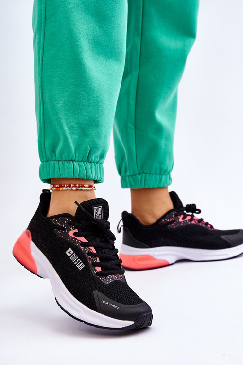 Модне спортивне взуття Memory Foam System Big Star LL274318 Чорний