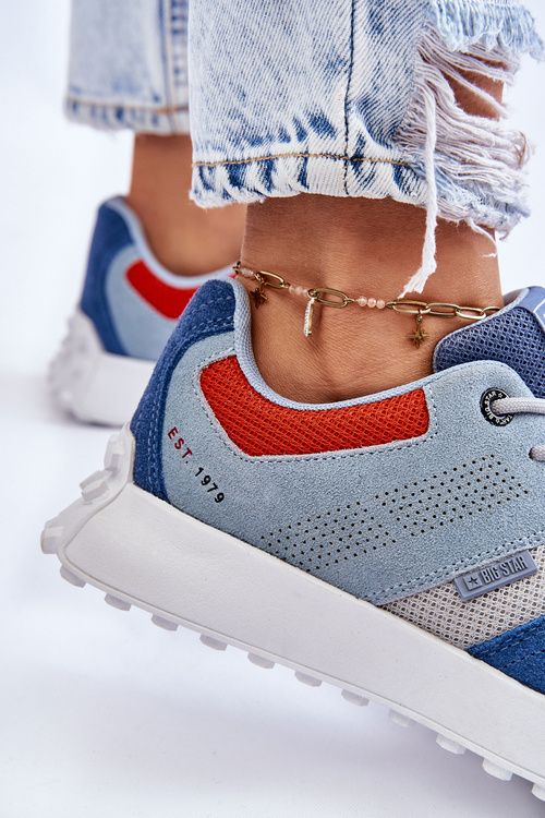 Жіночі кросівки Big Star LL274421 Сині