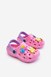 Дитячі поролонові легкі босоніжки Crocs Pink Sweets