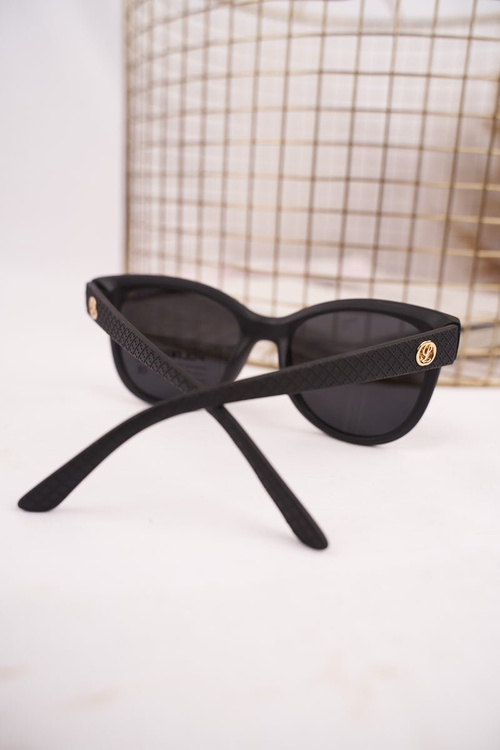 Жіночі сонцезахисні окуляри Gold Prius PRW-V83 Black Polarized