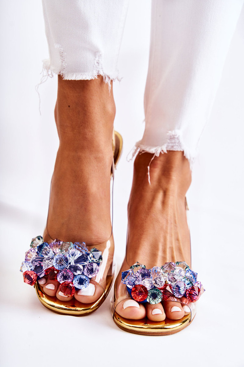 Елегантні човники з золотим орнаментом Amalia