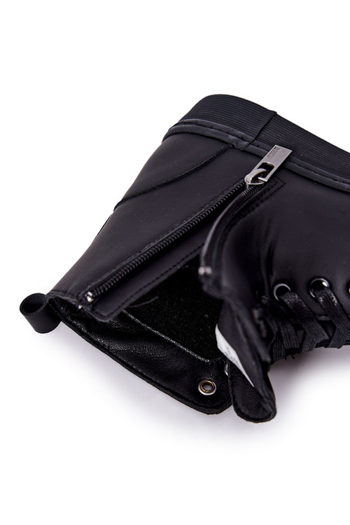 Чоловічі високі кросівки BIG STAR II174048 Чорні