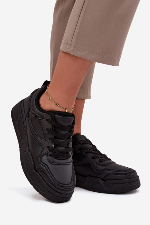 Жіночі Кросівки На Платформі Big Star SS274589 HI-POLY SYSTEM Чорні