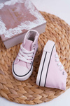 Дитячі високі кросівки Pink Filemon