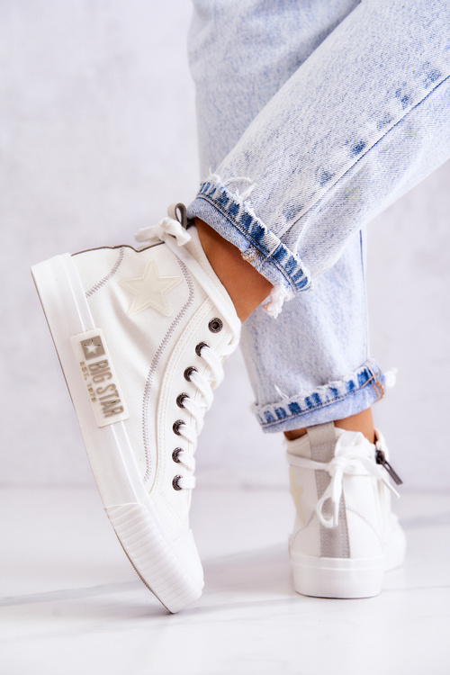 Класичні високі кросівки Big Star JJ274379 Білі