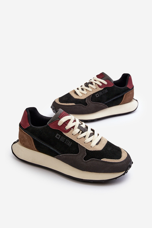 Чоловічі кросівки з системою Memory Foam Big Star NN174357 Чорні