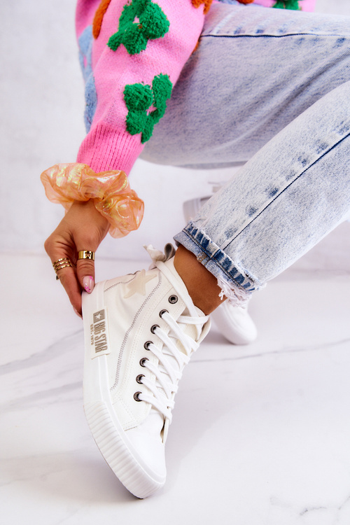 Класичні високі кросівки Big Star JJ274379 Білі