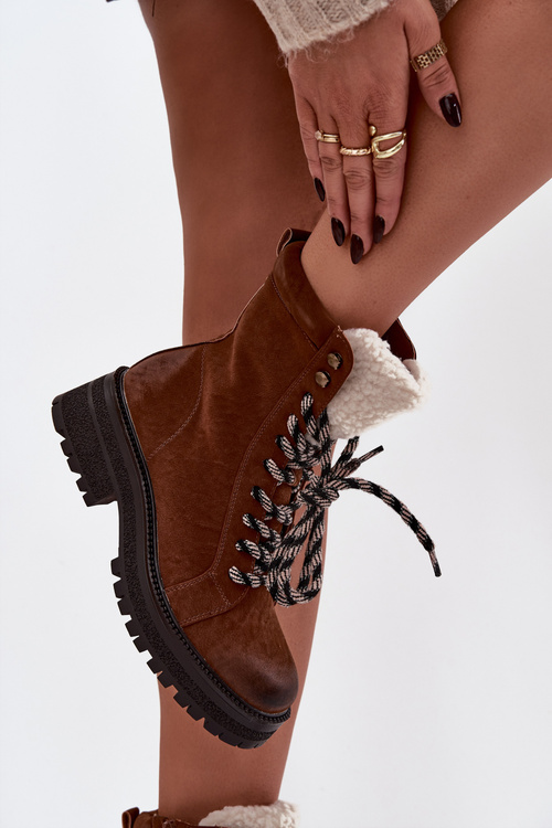 Жіночі туристичні черевики з екошкіри Camel Bellora