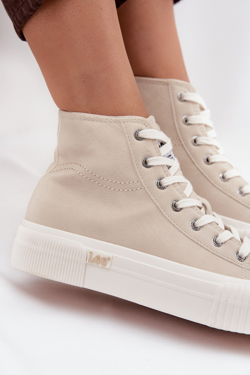 Жіночі кросівки На платформі LEE 50253002.35E ISLA WOMEN MID Бежеві