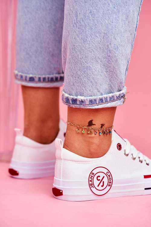 Жіночі кросівки Cross Jeans білі FF2R4072C