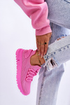 Жіноче спортивне взуття без шнурівки Кросівки рожеві Rosett