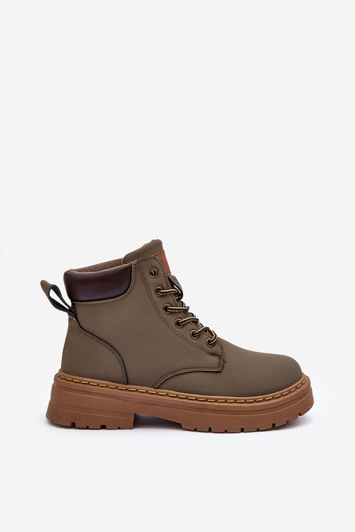 Жіночі черевики Trapper на флісовій підкладці Green Corbin