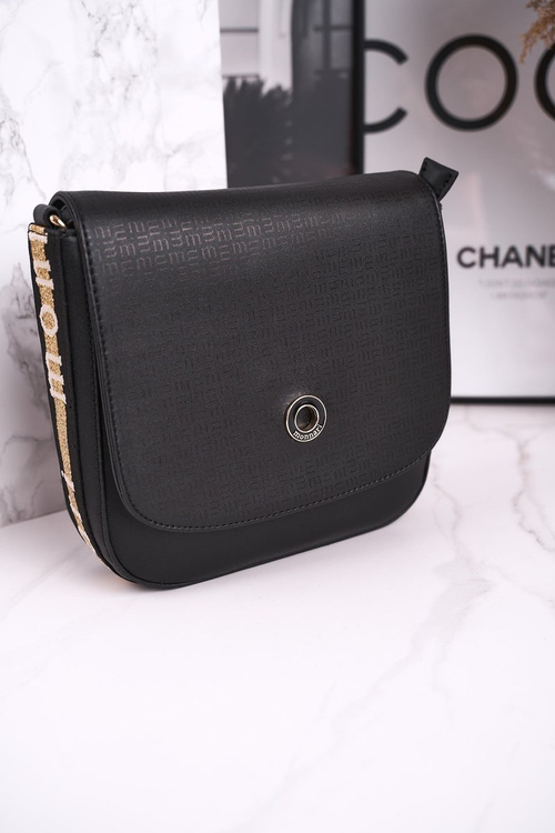 Жіноча сумка MONNARI BAG7460-M20 чорна з принтом