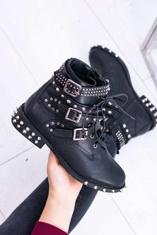 Жіночі черевики Lu Boo Verona з шипованими скельними пряжками