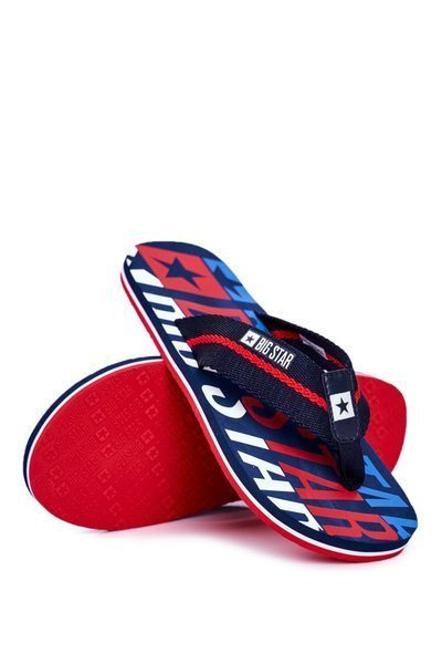 Чоловічі шльопанці Slides Big Star Navy DD174659