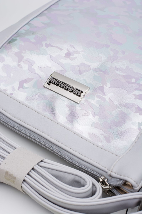 Жіноча сіра сумочка Letter Bag Monnari