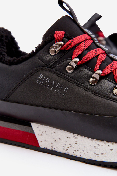 Чоловіче спортивне взуття Padded Black Big Star MM174111