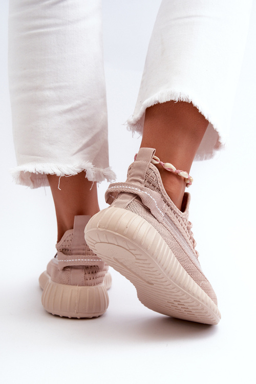 Жіноче рожеве спортивне взуття Nelmarie з тканини