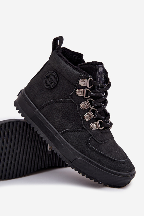 Трекінгові Черевики Дитячі Утеплені Big Star SS374075 Чорні