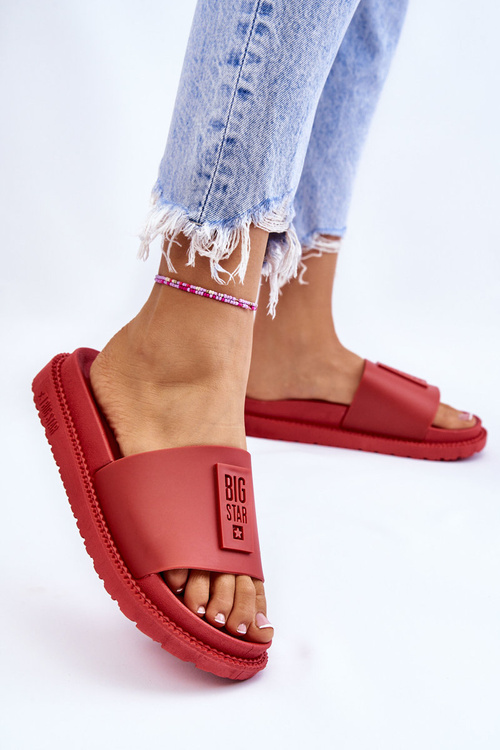 Жіночі тапочки Big Star LL274430 Red