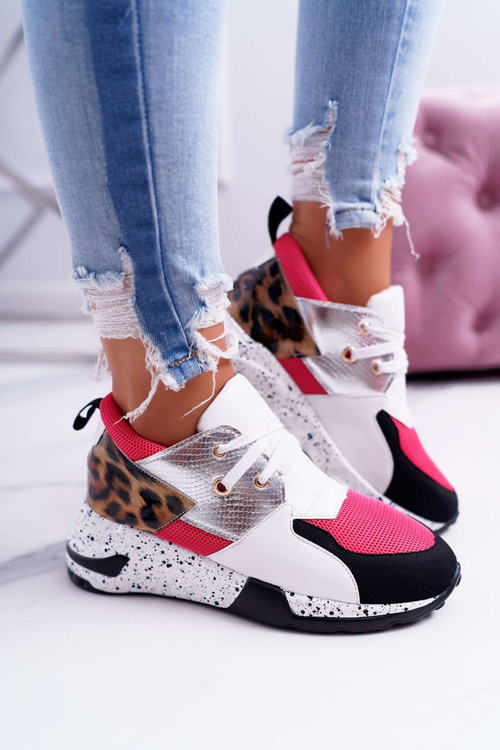 Жіночі спортивні туфлі Lu Boo Leopard White Malibu