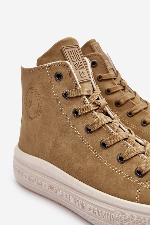 Жіночі утеплені кросівки на блискавці Camel Big Star MM274026